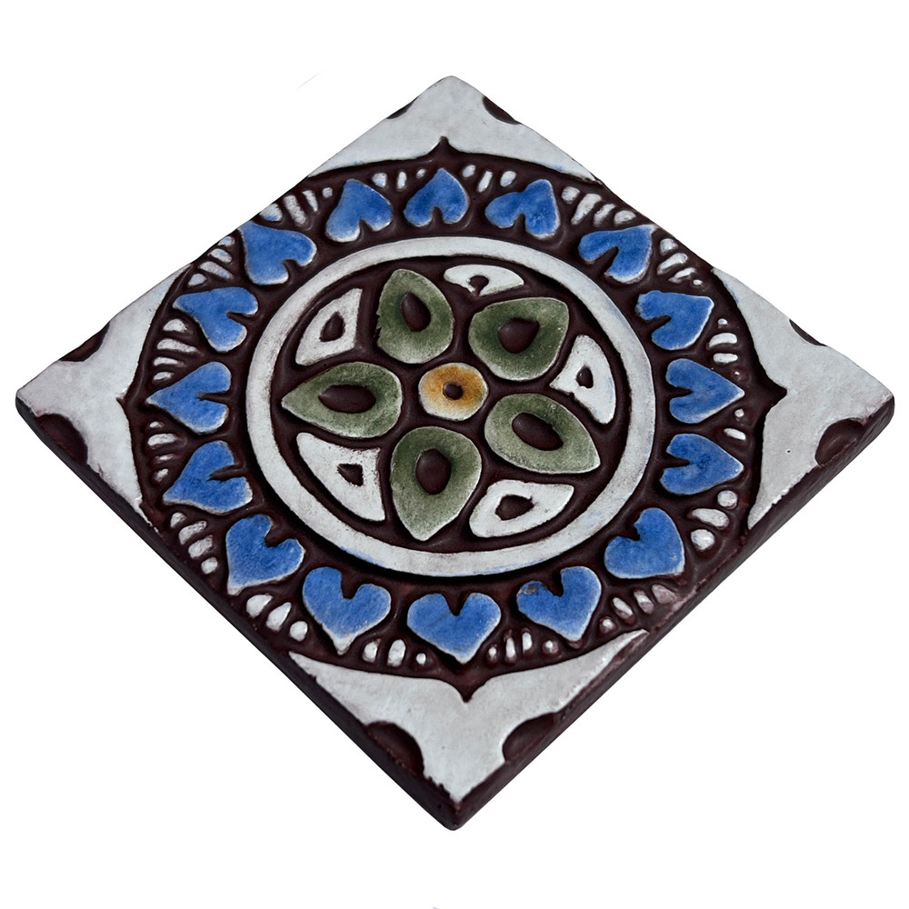 Spanish tile for kitchens, bathrooms and wall decor. Handmade in Spain