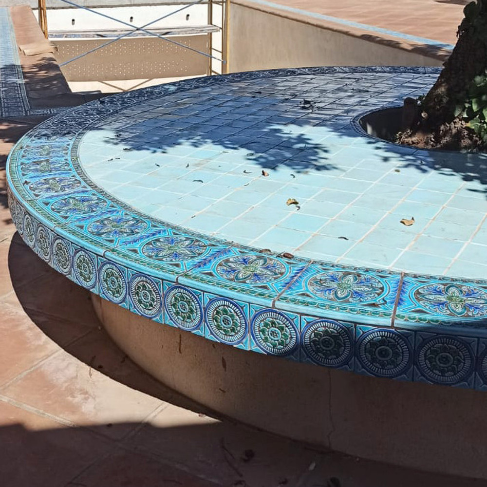 Spanish tile for kitchens, bathrooms and wall decor. Handmade in Spain