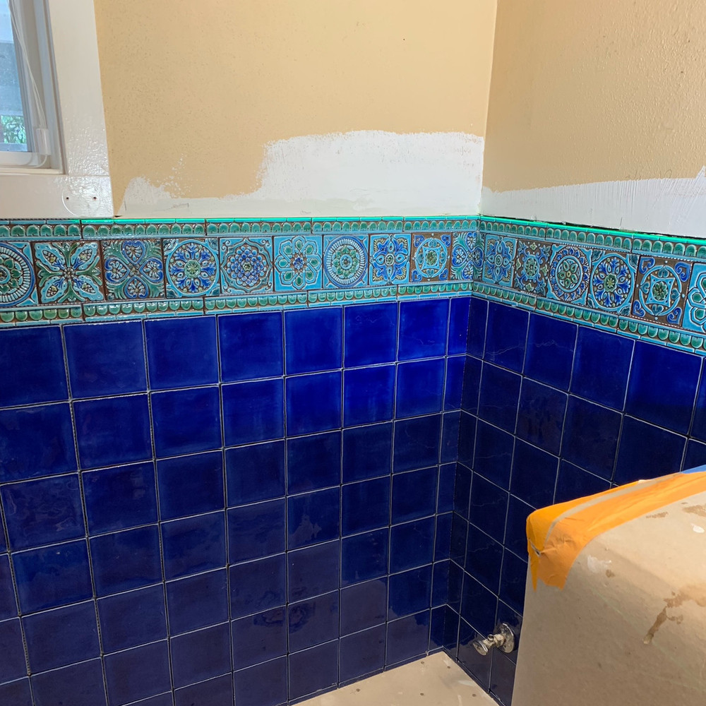 Moroccan tile for kitchens, bathrooms and wall decor. Handmade in Spain