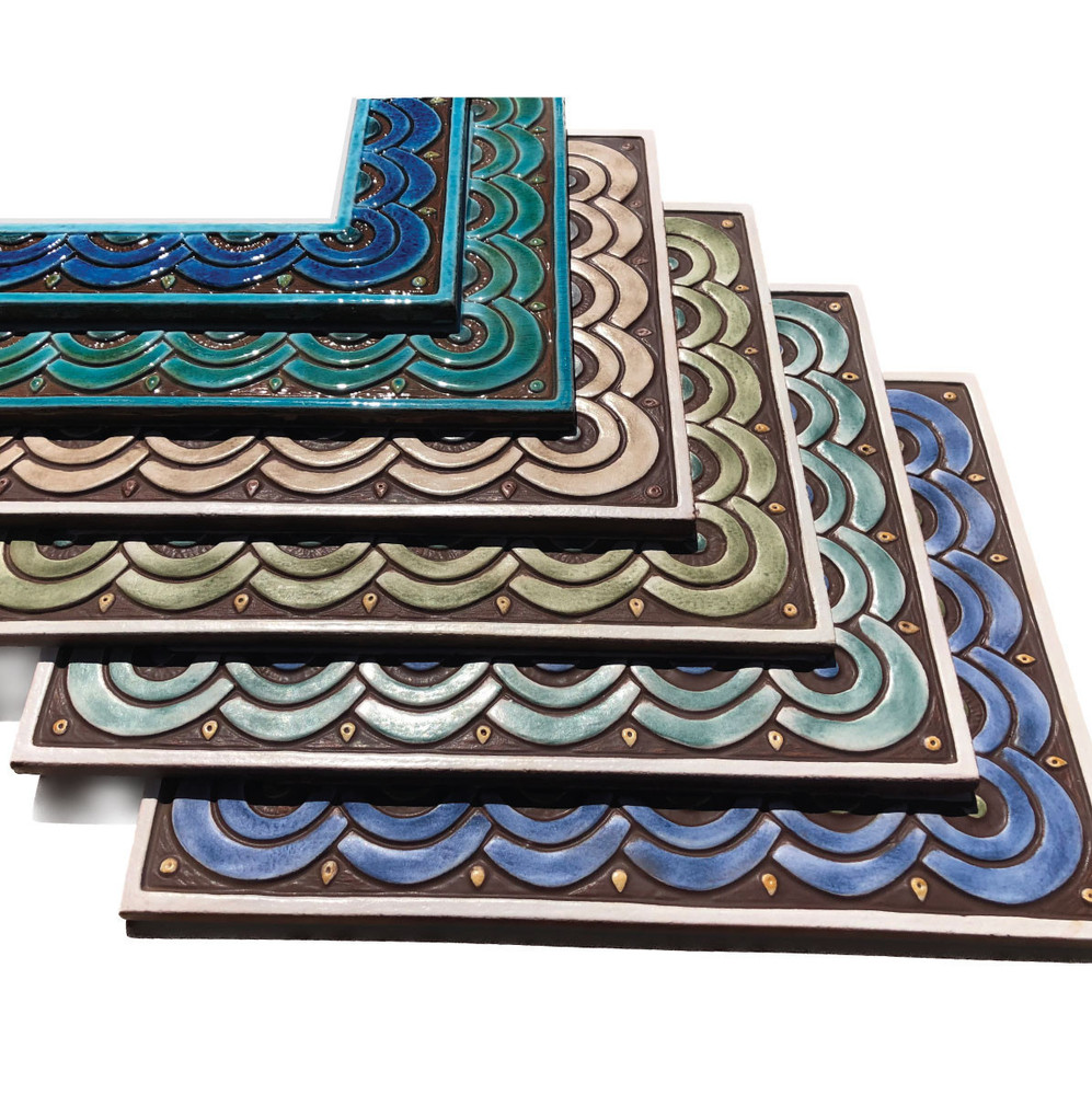 Ceramic house sign, colour options