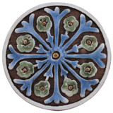 These circular handmade tiles make unique wall hangings for kitchens, bathrooms or outdoor wall art. Our decorative tiles can also be combined with our other circular tiles to make larger wall art installations. These circular handmade tiles make unique wall hangings for kitchens, bathrooms or outdoor wall art. Our decorative tiles can also be combined with our other circular tiles to make larger wall art installations.