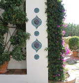 All Seeing Eye Wall Art & Mandala circles Context Outdoor Pillar