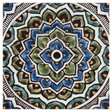 These handmade tiles make outdoor wall art.  Decorative tile handmade in Spain.