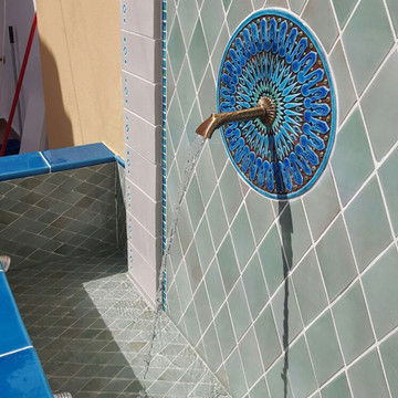 Handmade tiles for kitchens and bathrooms.  Decorative wall tiles handmade in Spain by gvega.