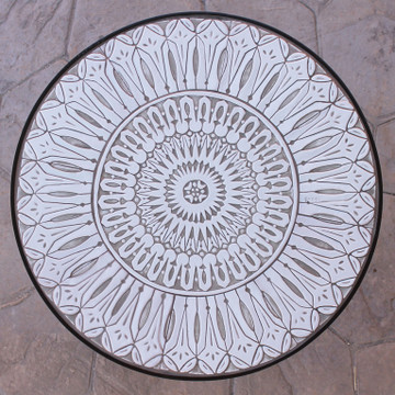 Handmade tile mosaic tabletop 4