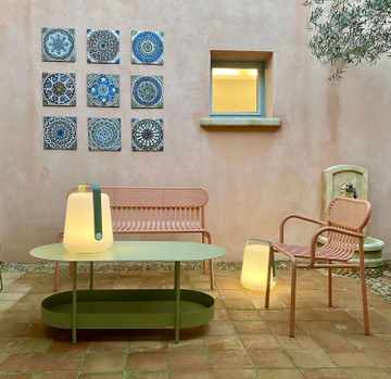 Ceramic wall art installation, garden decor 9 tiles