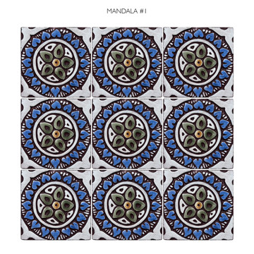 Spanish tile for kitchens, bathrooms and wall decor. Handmade in Spain
