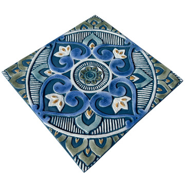 Ceramic tiles for kitchens, bathrooms and wall art. Handmade Spanish tiles.