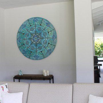 Our ceramic wall murals make wonderful decor for homes and gardens