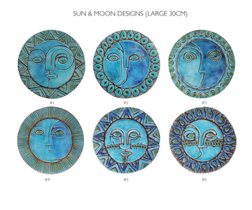 Circular Tile Sun&Moon - 6 Large Designs
