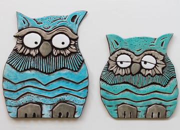 Wall Art Owl  Set