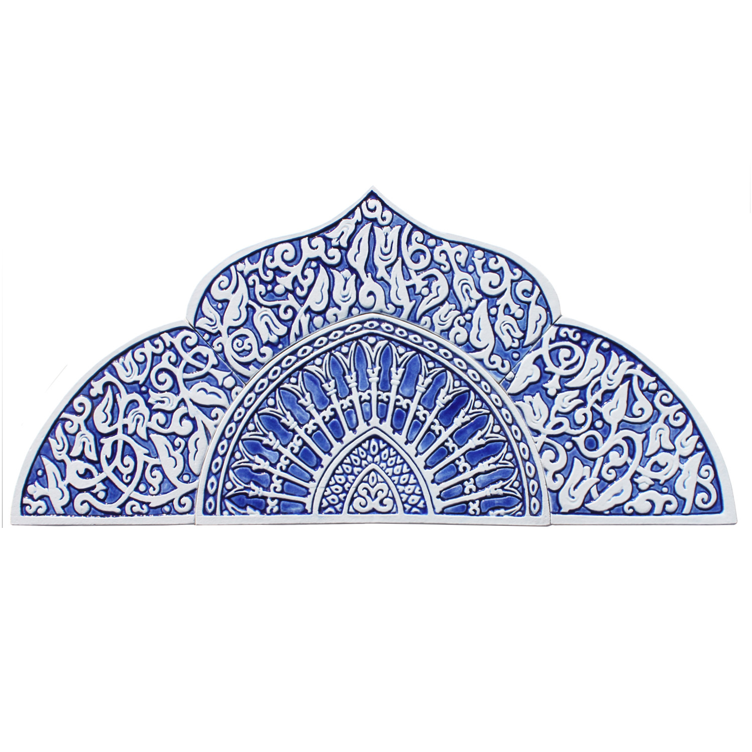 Ceramic arch - Turquoise handmade tile / GVEGA
