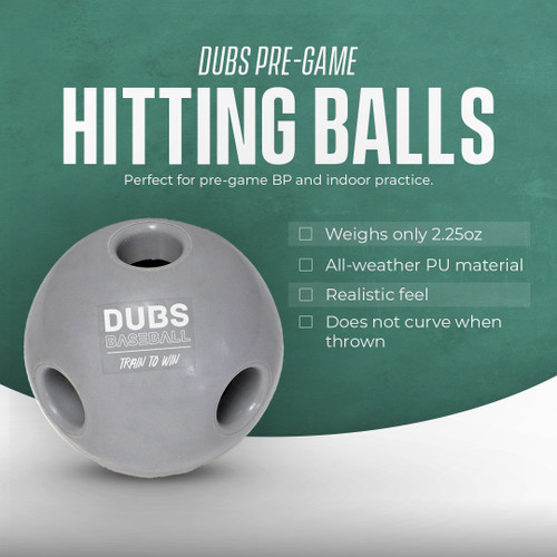 DHB-100-36 - Bucket with 3 Dozen Pre-Game Hitting Balls - 2.25oz. DHB-100-36 - Bucket with 3 Dozen Pre-Game Hitting Balls - 2.25oz.