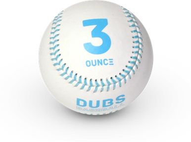 DWB-3 - Real Leather Weighted Ball - 3oz.