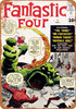 Fantastic Four #1 - Metal Sign