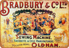 Bradbury Sewing Machines - Metal Sign