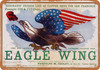 Eagle Wing Shipping - Metal Sign