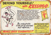1968 Defend Yourself With Ketsugo - Metal Sign