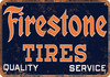 Firestone Tires - Metal Sign