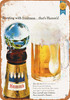 Hamm's Beer - Metal Sign 2