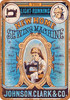 Johnson Clark Sewing Machines - Metal Sign