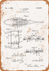 1927 Snowshoe Patent - Metal Sign