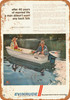1968 Evinrude Outboard Motors - Metal Sign
