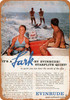 1958 Evinrude Boat Motors - Metal Sign 2