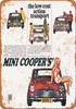 1969 Mini Cooper - Metal Sign 1969 Mini Cooper - Metal Sign