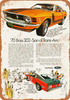 1970 Ford Mustang Boss 302 - Metal Sign 2