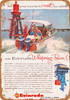 1956 Evinrude Boat Motors - Metal Sign
