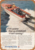 1961 Evinrude Boat Motors - Metal Sign