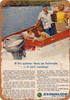 1963 Evinrude Boat Motors - Metal Sign