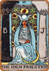 Major Arcana - The High Priestess - Metal Sign
