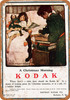 1904 Kodak Christmas - Metal Sign