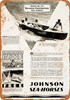 1934 Johnson Boat Motors - Metal Sign