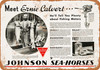 1934 Johnson Boat Motors - Metal Sign 2