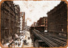 1900 Wabash Avenue and Adams Street Chicago - Metal Sign