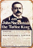 1905 Mackintosh's Toffee Candy - Metal Sign