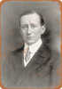 1908 Guglielmo Marconi Portrait - Metal Sign