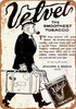 1911 Velvet Pipe Tobacco - Metal Sign