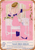 1912 Naiad Dress Shields - Metal Sign