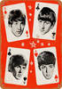1963 Beatles Aces Card Faces - Metal Sign 1963 Beatles Aces Card Faces - Metal Sign