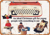 1967 Royal Typewriters for Christmas - Metal Sign