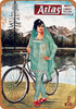 1971 Atlas Bicycles India - Metal Sign