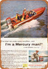 1957 Mercury Outboard Boat Motors - Metal Sign