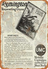1910 Remington Repeating Guns and UMC Shells - Metal Sign