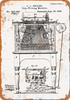 1878 Sholes Typewriter Patent - Metal Sign