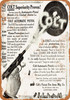 1911 Colt Automatic Pistol - Metal Sign