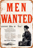 1914 Men Wanted for Merchant Marine - Metal Sign